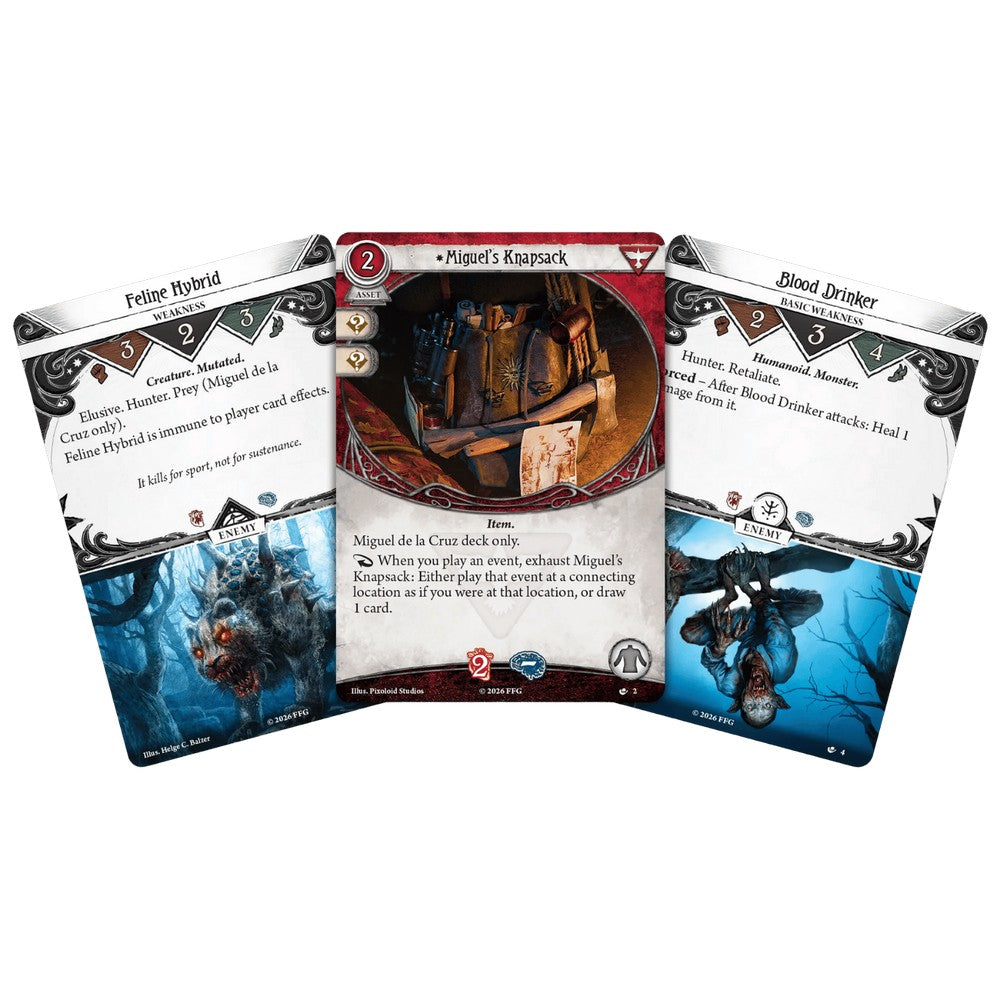 Arkham Horror LCG™: Investigator Deck: Miguel de la Cruz