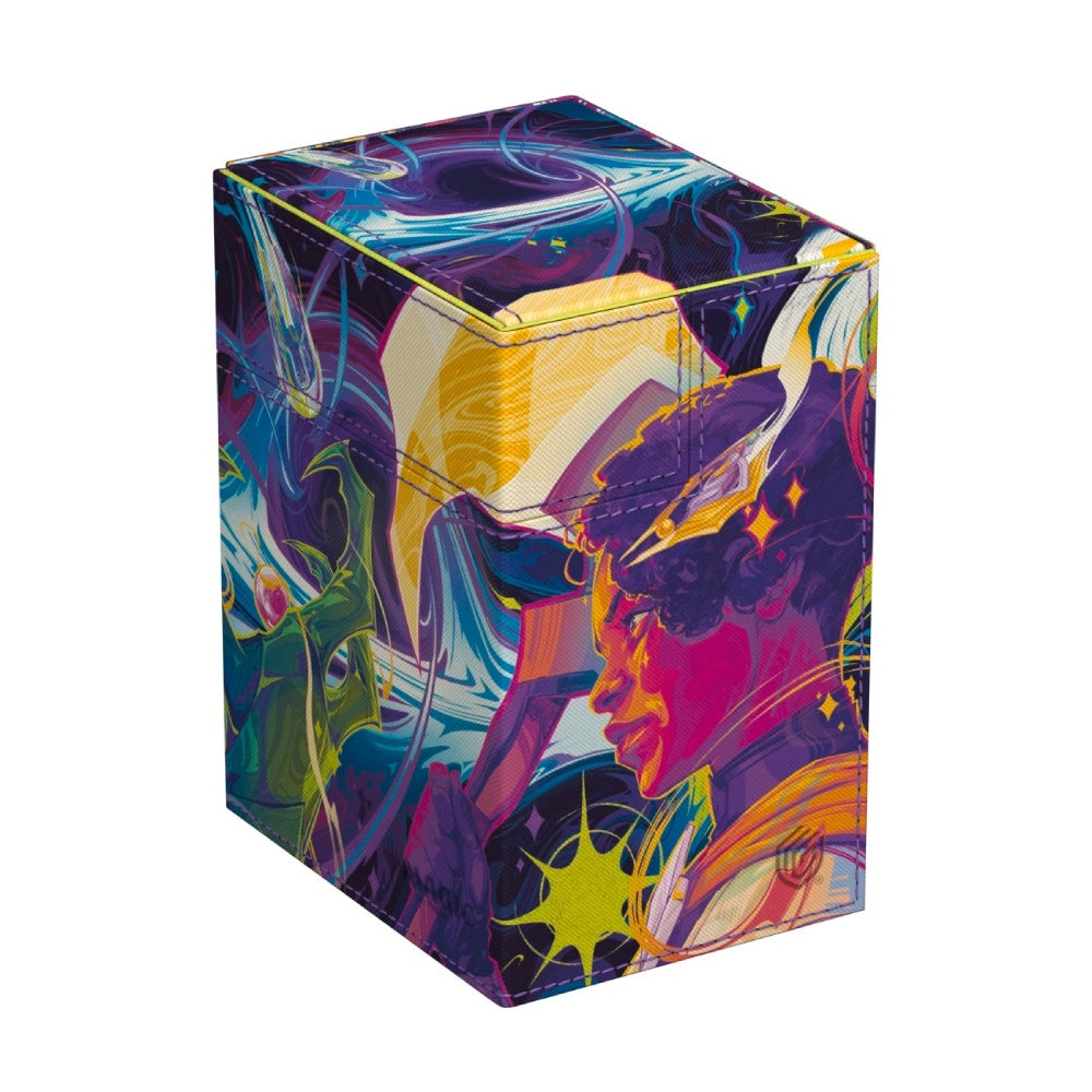 Ultimate Guard: MTG: Edge of Eternities (Haliya & Tezzeret) XenoSkin Flip'n'Tray 133+ Deck Box