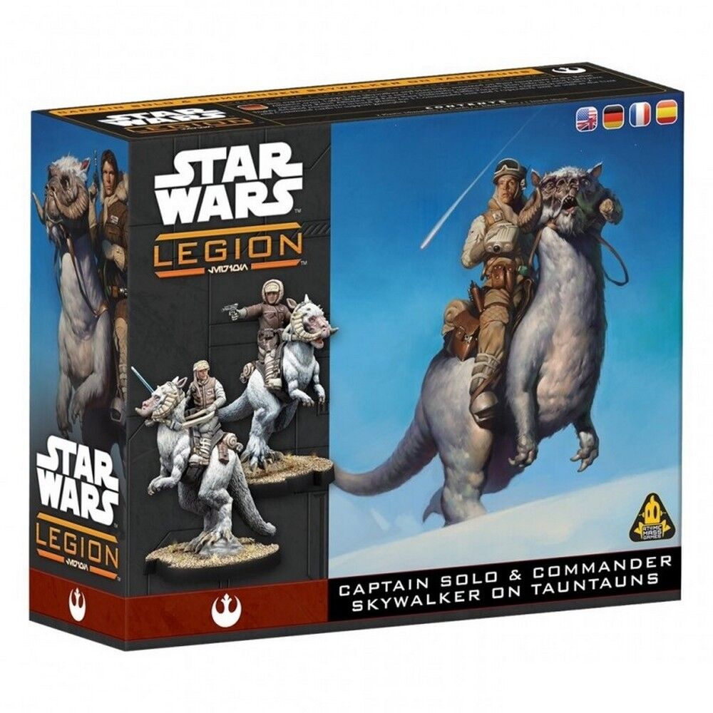 Star Wars Legion: Captain Solo & Commander Skywalker on Tauntuns