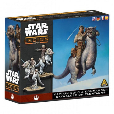 Star Wars Legion: Captain Solo & Commander Skywalker on Tauntuns