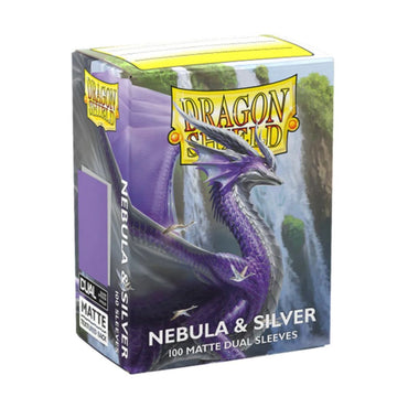 Dragon Shield: Sleeves Matte Dual: Nebula & Silver