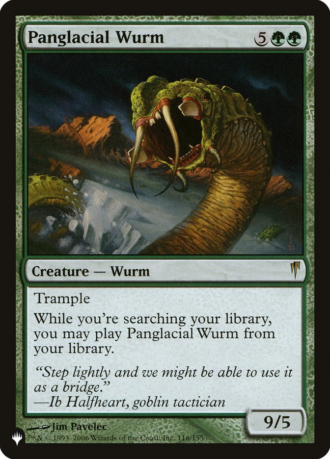 Panglacial Wurm [The List]