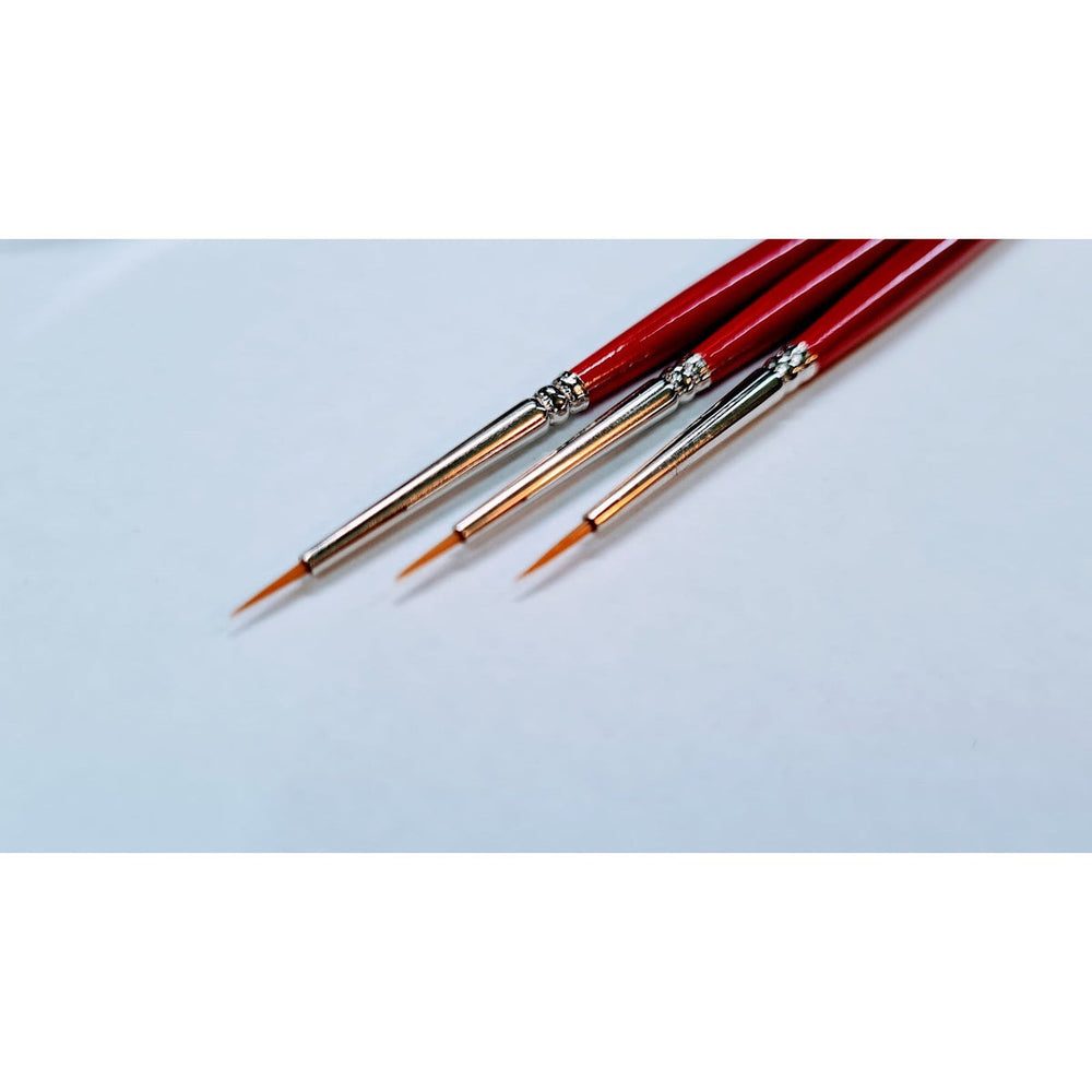 Leonhardy: 3pc Modellers Miniature Detail Brush Set