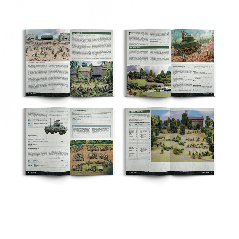 Bolt Action 3E: Armies of the United States