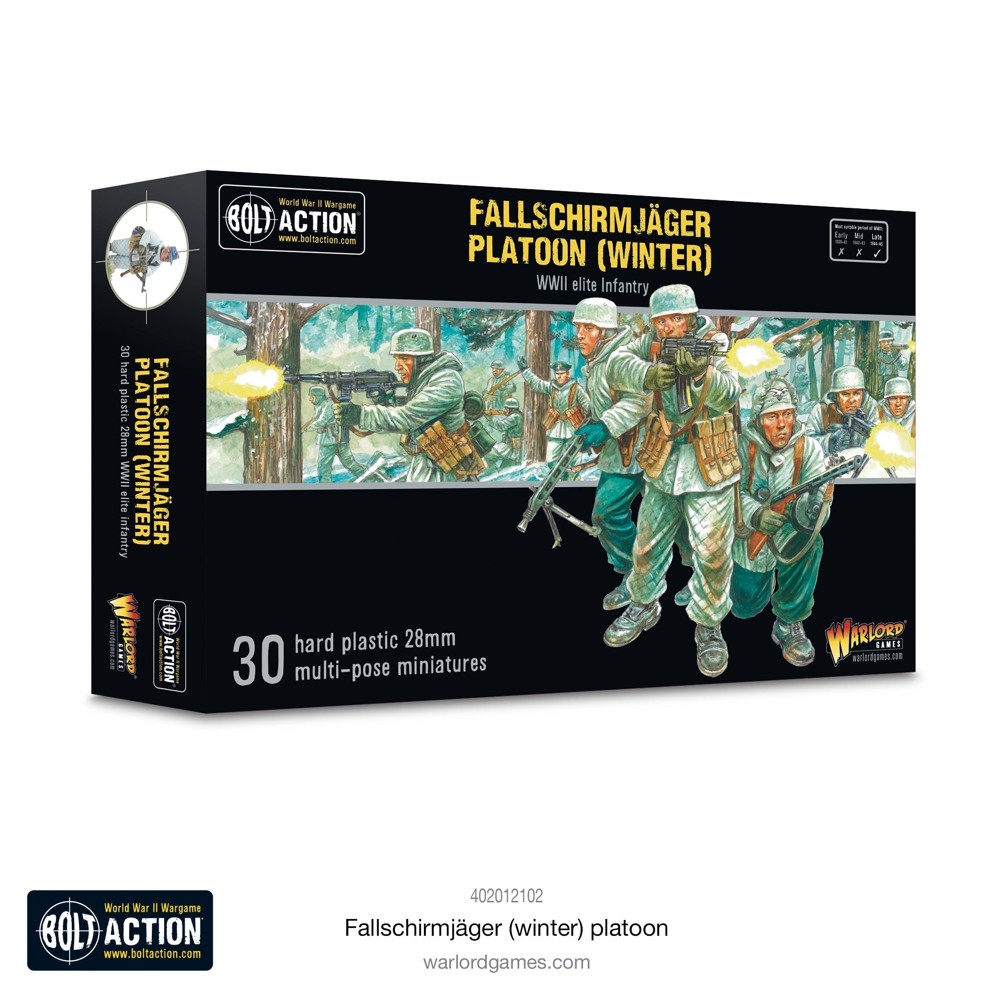 Bolt Action: German Fallschirmjager Infantry (Winter)