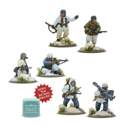 Bolt Action: German Fallschirmjager (Winter) Weapons Teams