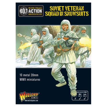 Bolt Action: Soviet Veteran Squad in Snowsuits