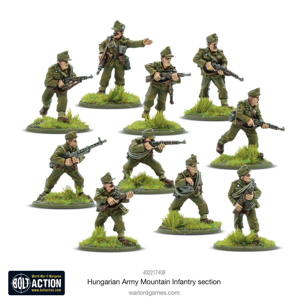 Bolt Action: Hungarian Army Mountain Infantry Section