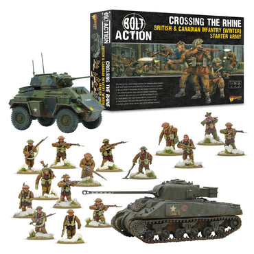Bolt Action: Crossing the Rhine: British & Canadian Infantry (Winter) Starter Army