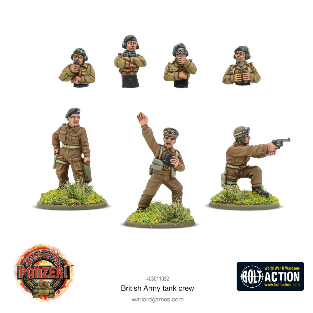 Achtung Panzer!: British Army Tank Crew