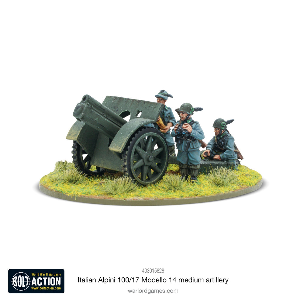 Bolt Action: Italian Alpini 100/17 Modello 14 Medium Artillery