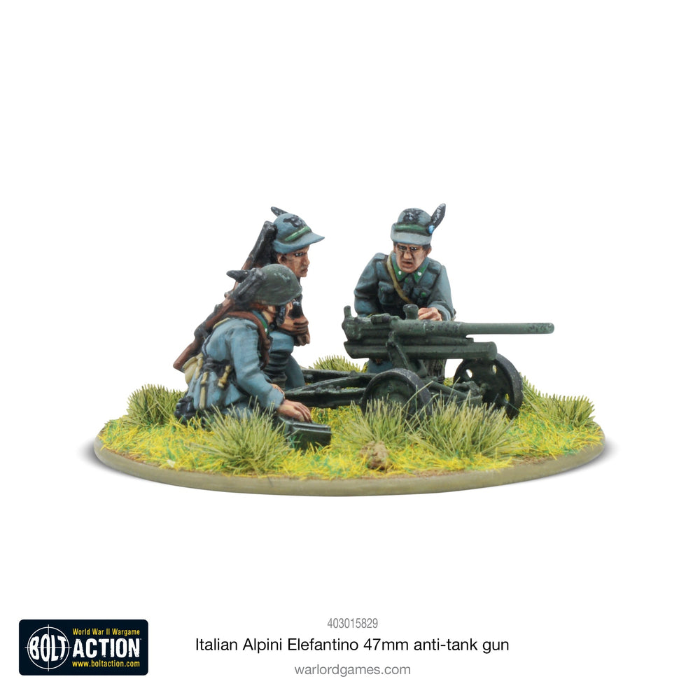 Bolt Action: Italian Alpini Elafantino 47mm Anti-Tank Gun