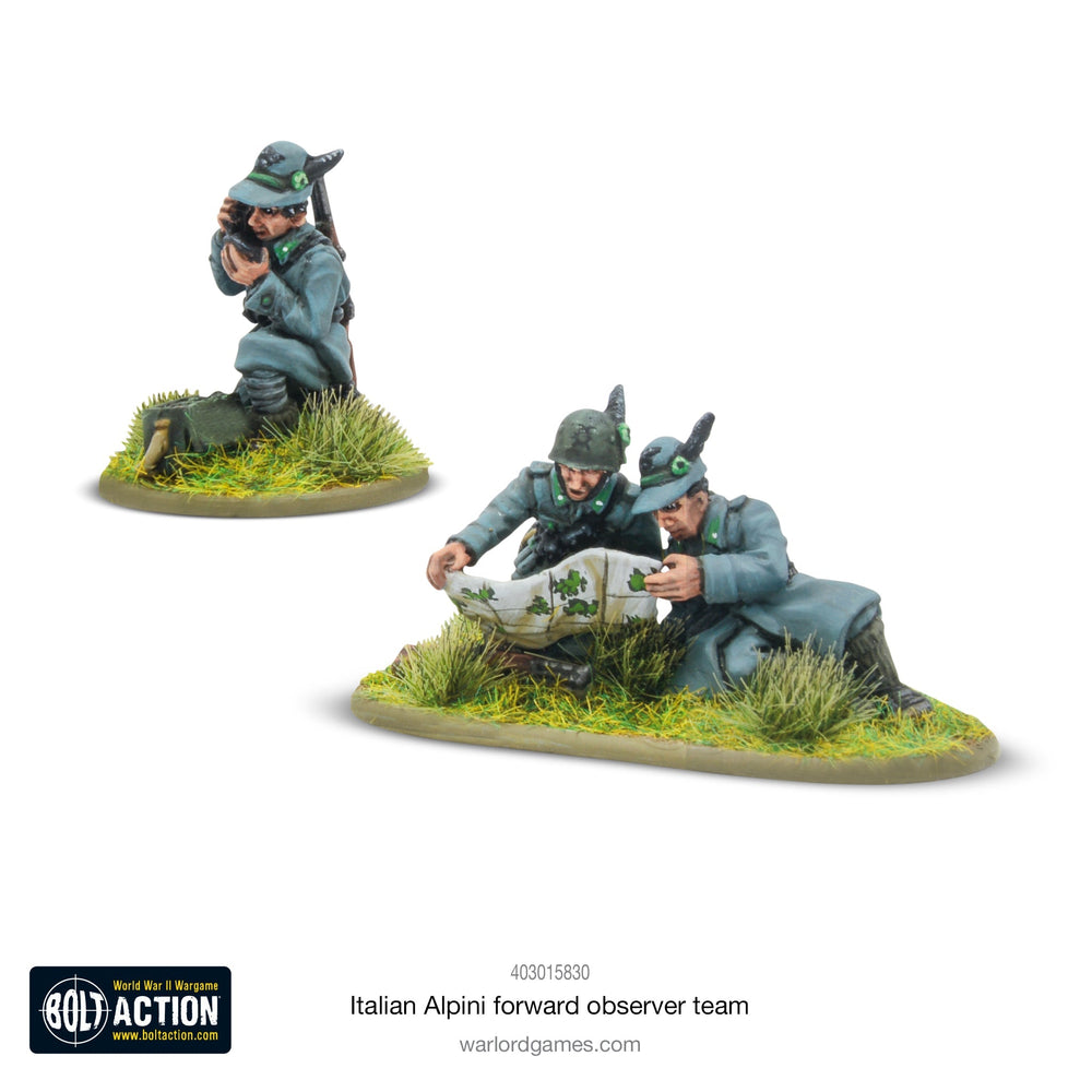 Bolt Action: Italian Alpini Forward Observer Team