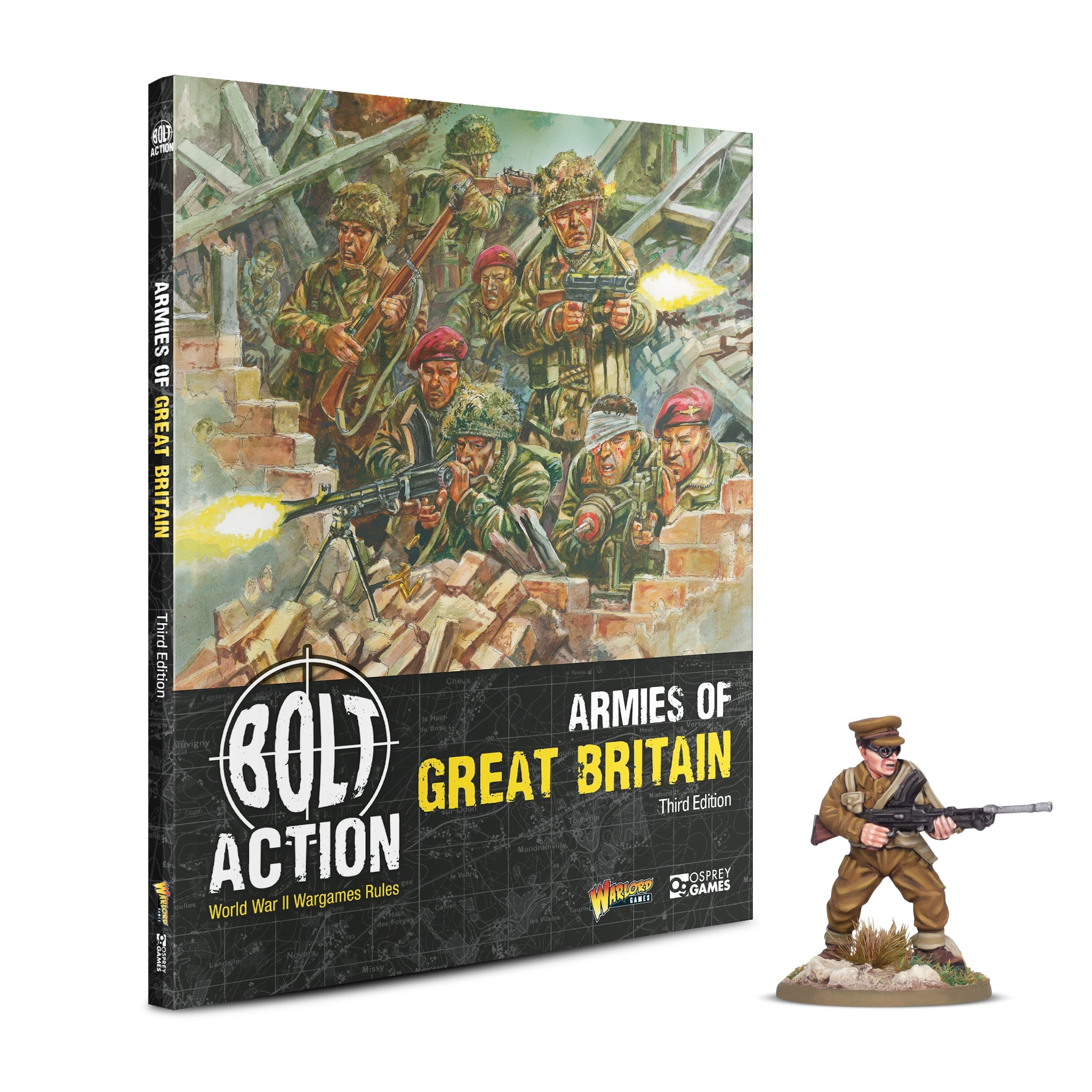 Bolt Action 3E: Armies of the Great Britain PLUS Special Ed. Model