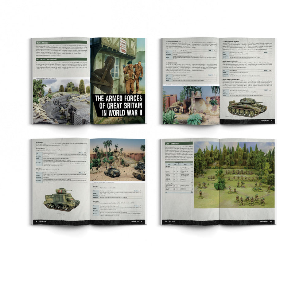 Bolt Action 3E: Armies of the Great Britain PLUS Special Ed. Model