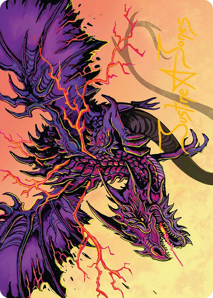 Stormshriek Feral Art Card (35/54) [Tarkir: Dragonstorm Art Series]