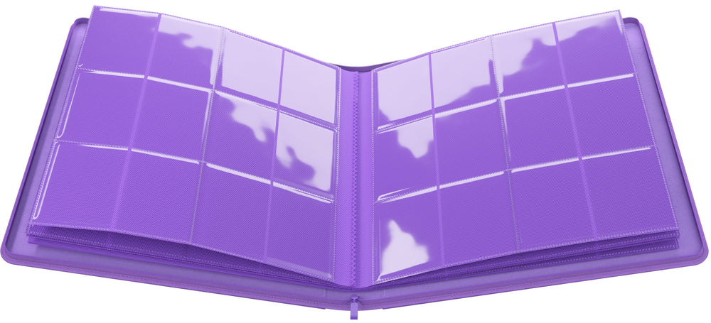 Gamegenic: Zip Up Album 24 Pocket PURPLE
