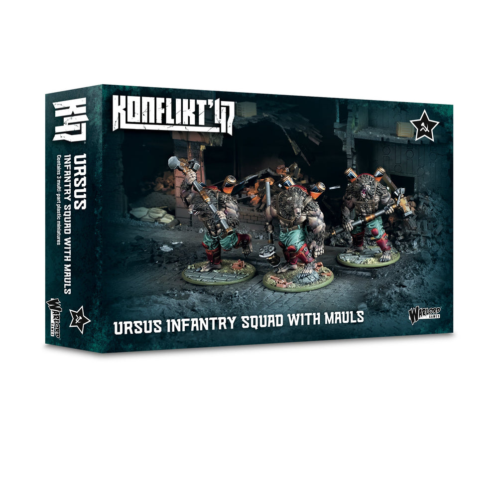 Konflikt '47: Soviet Bloc: Ursus Infantry Squad with Mauls