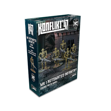Konflikt '47: British Commonwealth: Mk I Automated Infantry Squad with MMGs
