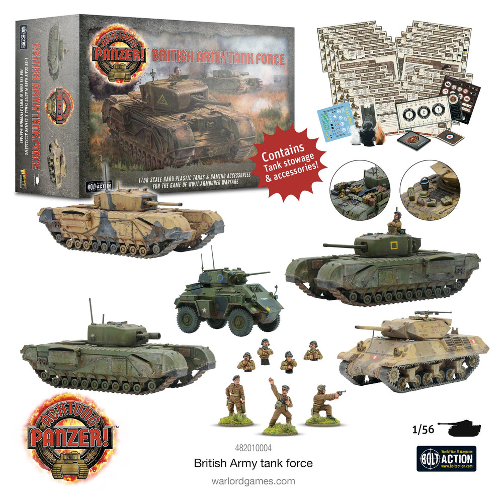 Achtung Panzer!: British Army Tank Force