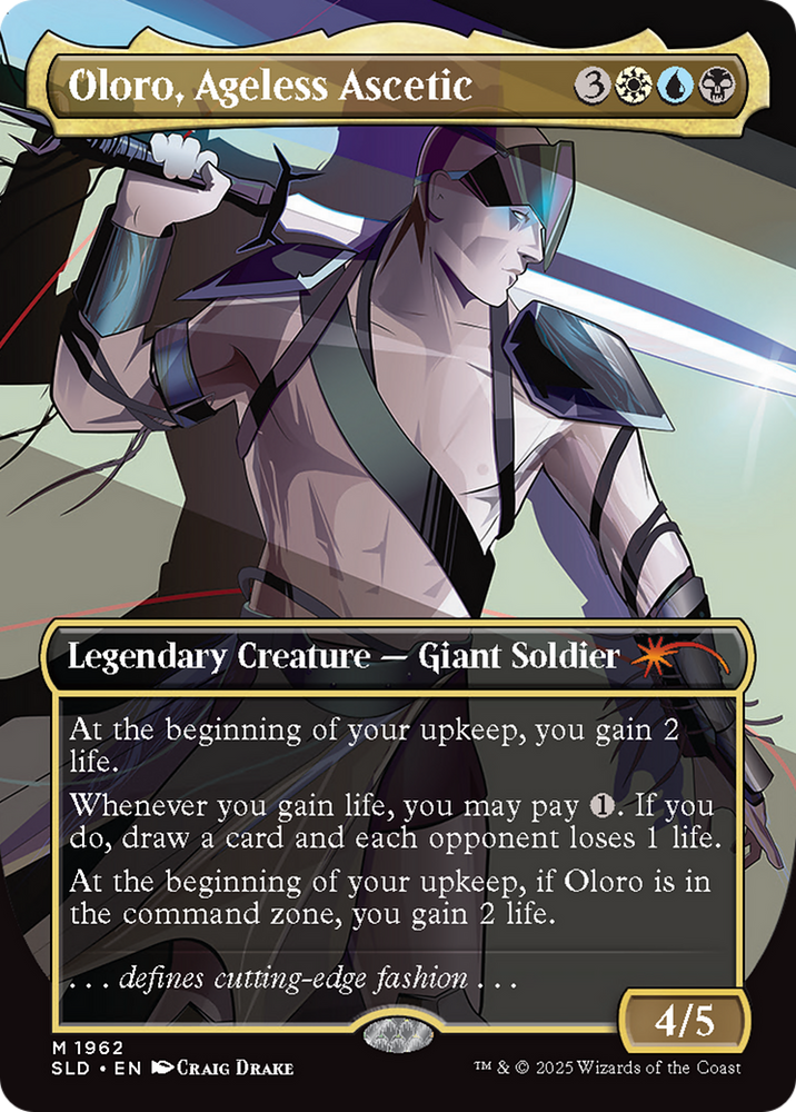 Oloro, Ageless Ascetic (Rainbow Foil) [Secret Lair Drop Series]