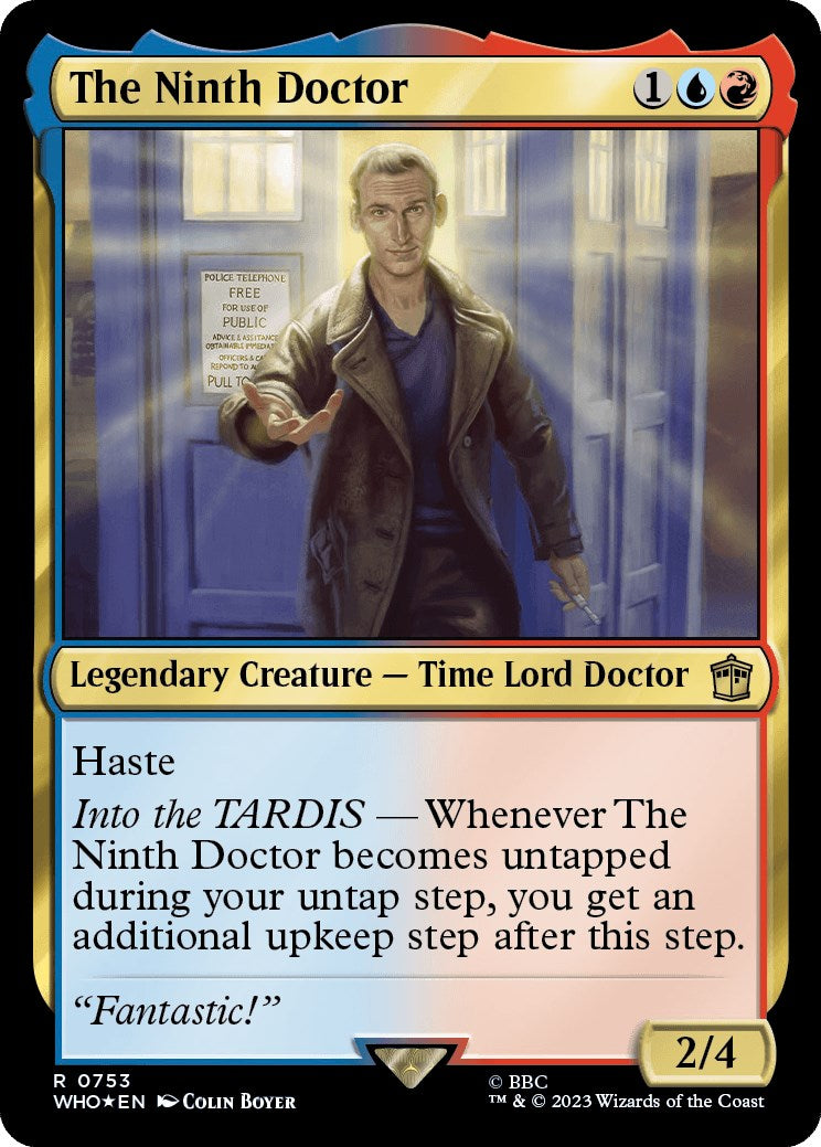 The Ninth Doctor (Surge Foil) [Doctor Who]