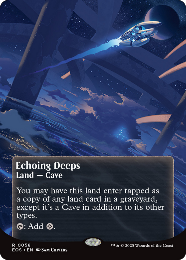 Echoing Deeps (0058) (Borderless) [Edge of Eternities: Stellar Sights]