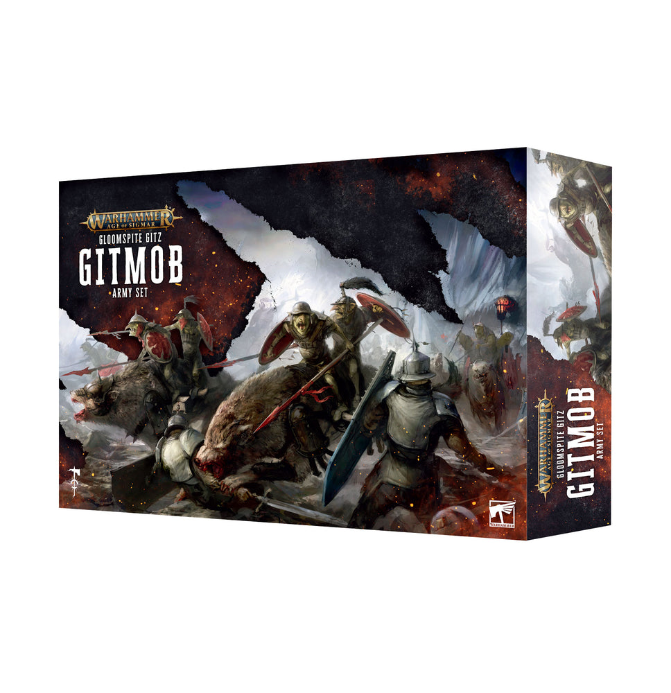 Warhammer Age of Sigmar: Gloomspite Gitz Gitmob Army Set