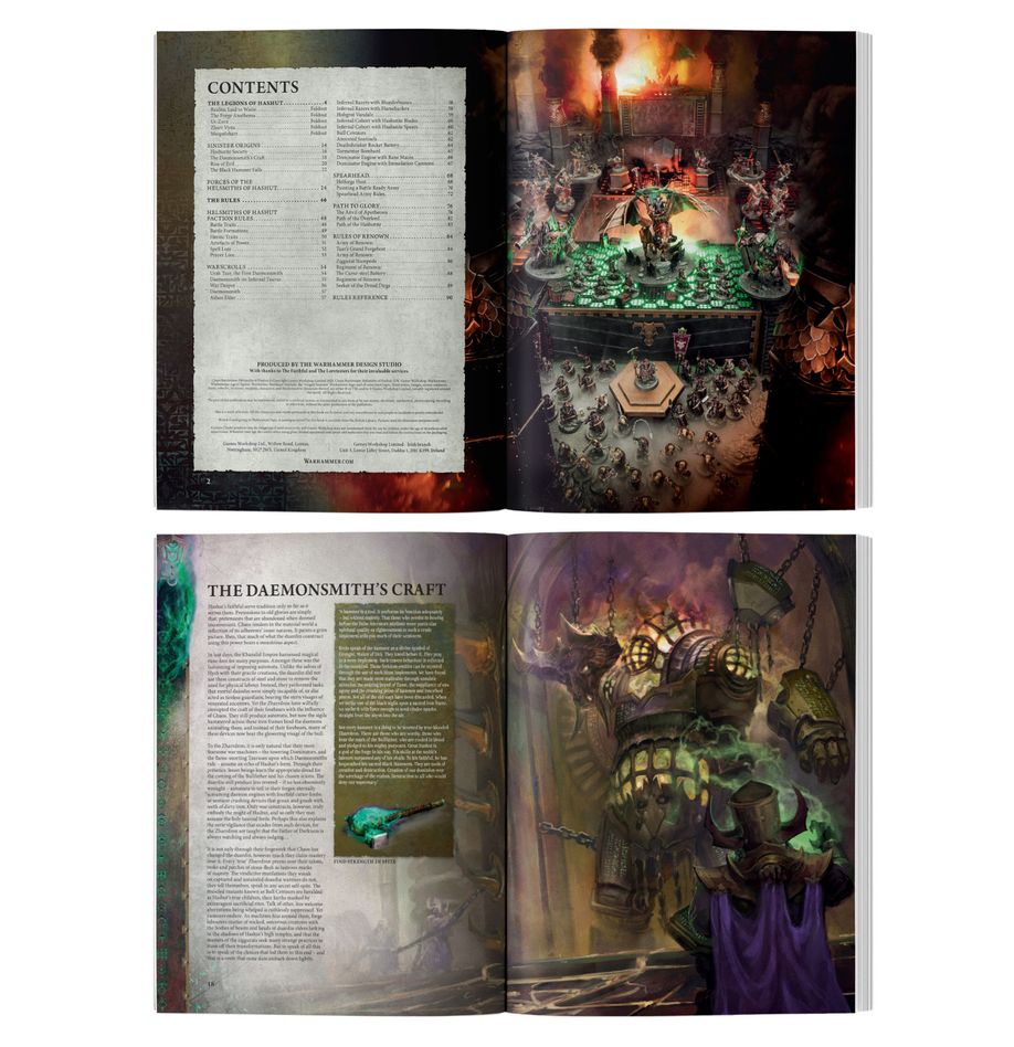 Warhammer Age of Sigmar: Helsmiths of Hashut Army Set