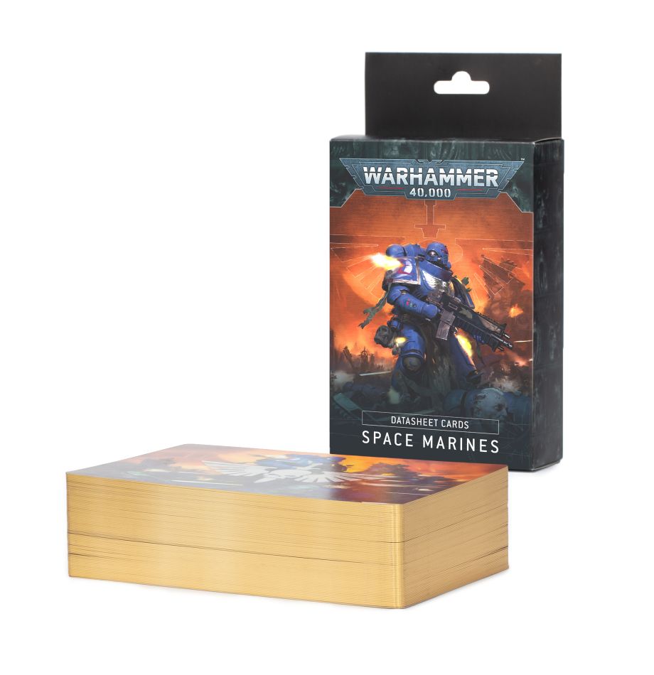 Warhammer 40000: Space Marines Datasheet Cards