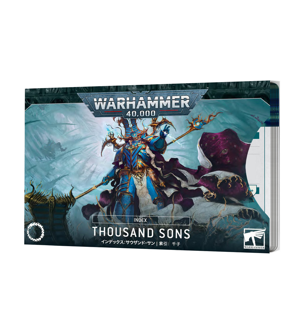 Warhammer 40000: Thousand Sons Index Cards