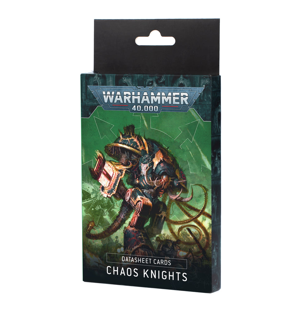 Warhammer 40000: Chaos Knights Datasheet Cards