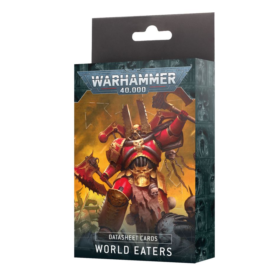 Warhammer 40000: World Eaters Datasheet Cards
