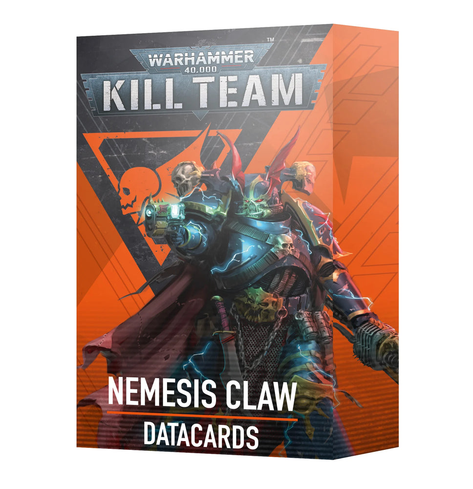 Warhammer 40000 Kill Team: Nemesis Claw Datacards