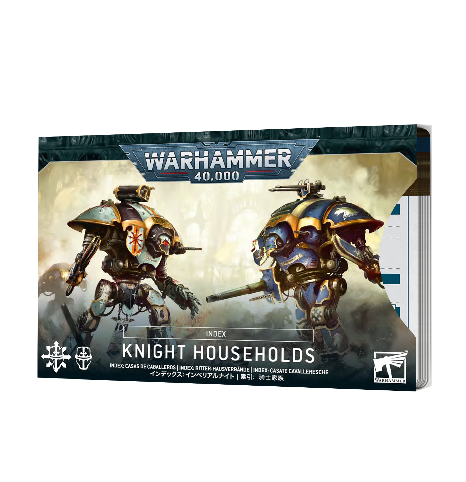 Warhammer 40000: Knight Households Index Cards