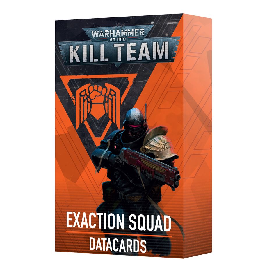 Warhammer 40000 Kill Team: Exaction Squad Datacards