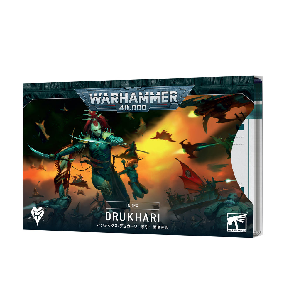 Warhammer 40000: Drukhari Index Cards