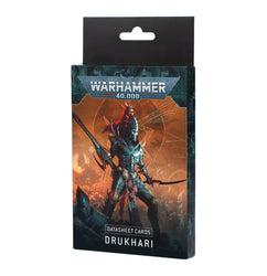 Warhammer 40000: Datasheet Cards: Drukhari