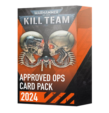 Warhammer 40000 Kill Team: Approved Ops Card Pack 2024