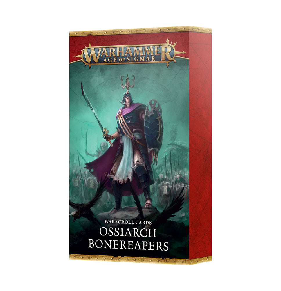 Warhammer Age of Sigmar: Warscroll Cards: Ossiarch Bonereapers