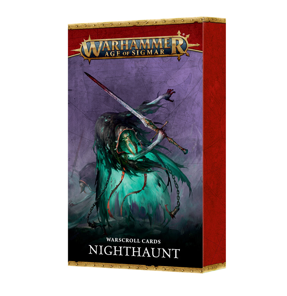 Warhammer Age of Sigmar: Warscroll Cards: Nighthaunt