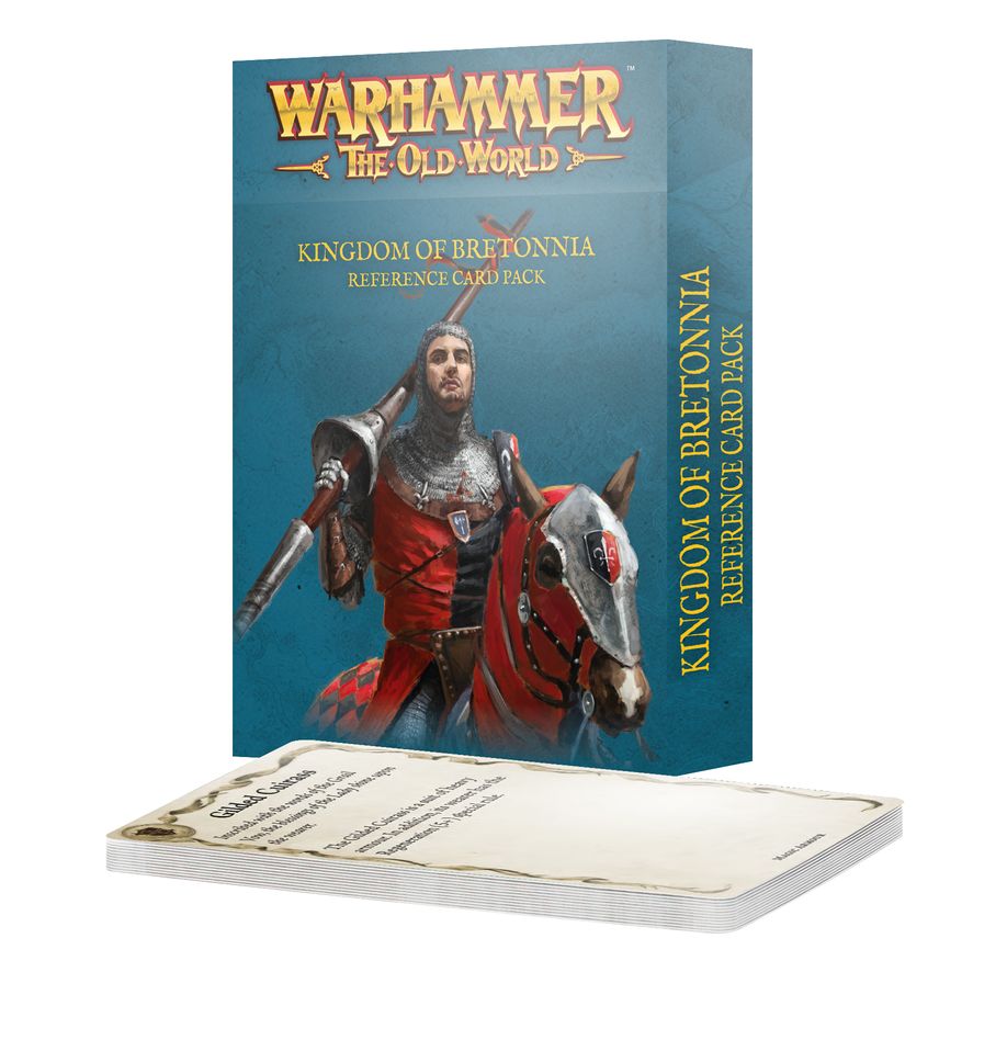 Warhammer The Old World: Kingdom of Bretonnia Reference Card Pack