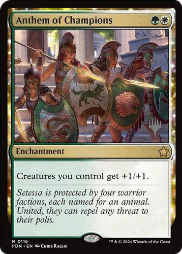 Anthem of Champions (Promo Pack) [Foundations Promos]