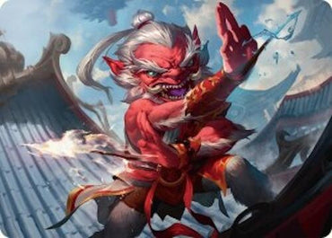 Devoted Duelist Art Card (15/54) [Tarkir: Dragonstorm Art Series]