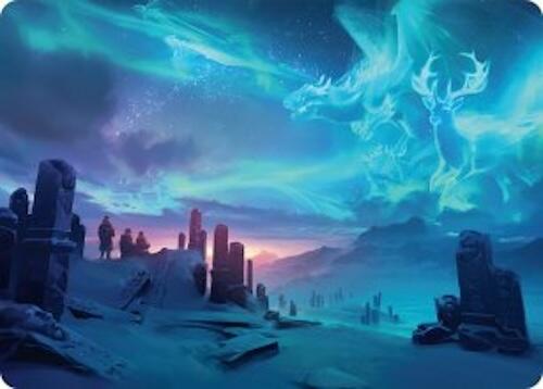 Auroral Procession Art Card (20/54) [Tarkir: Dragonstorm Art Series]