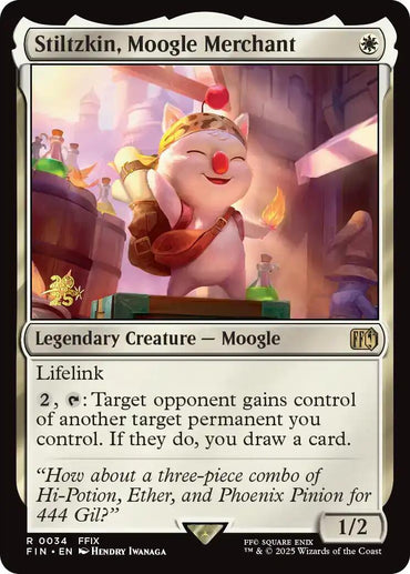 Stiltzkin, Moogle Merchant [FINAL FANTASY Prerelease Promo]
