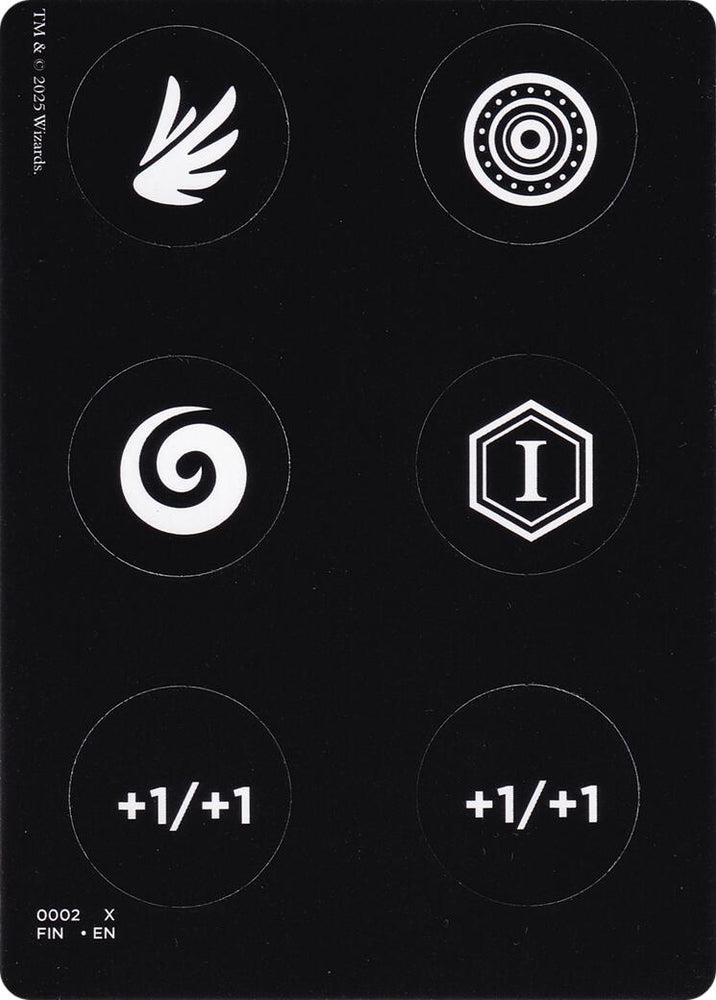 Punch Card Token (0001 // 0002) [FINAL FANTASY Tokens]