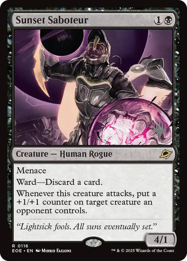 Sunset Saboteur [Edge of Eternities Promo Pack]