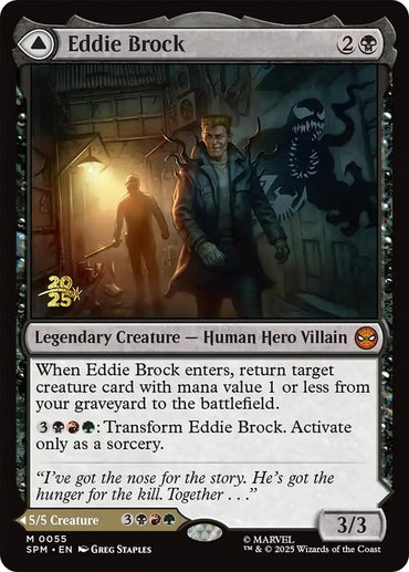 Eddie Brock // Venom, Lethal Protector [Marvel's Spider-Man Prerelease Promos]