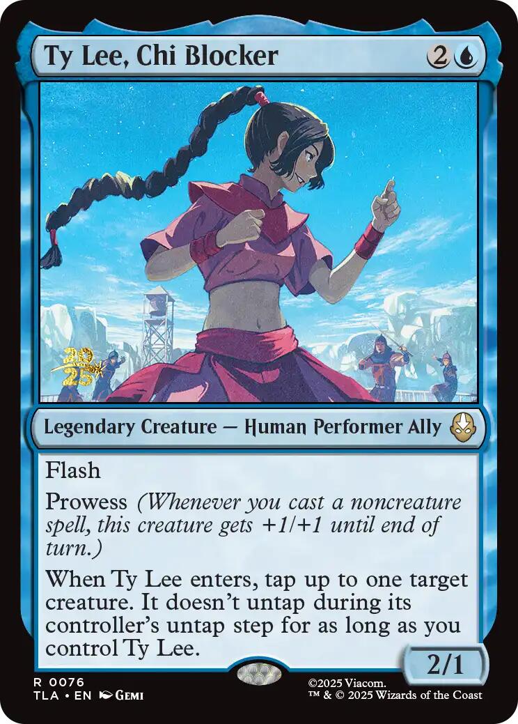 Ty Lee, Chi Blocker [Avatar: The Last Airbender Prerelease Cards]